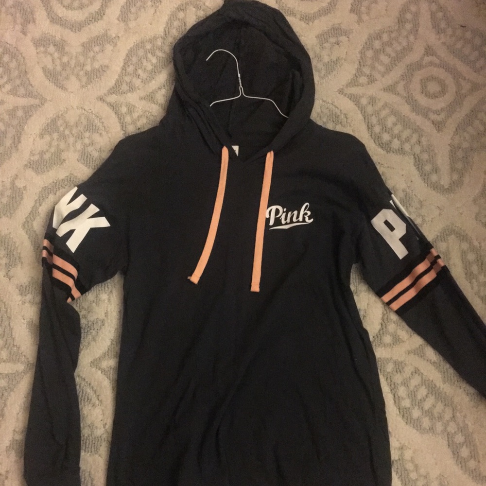 Pink hoodie